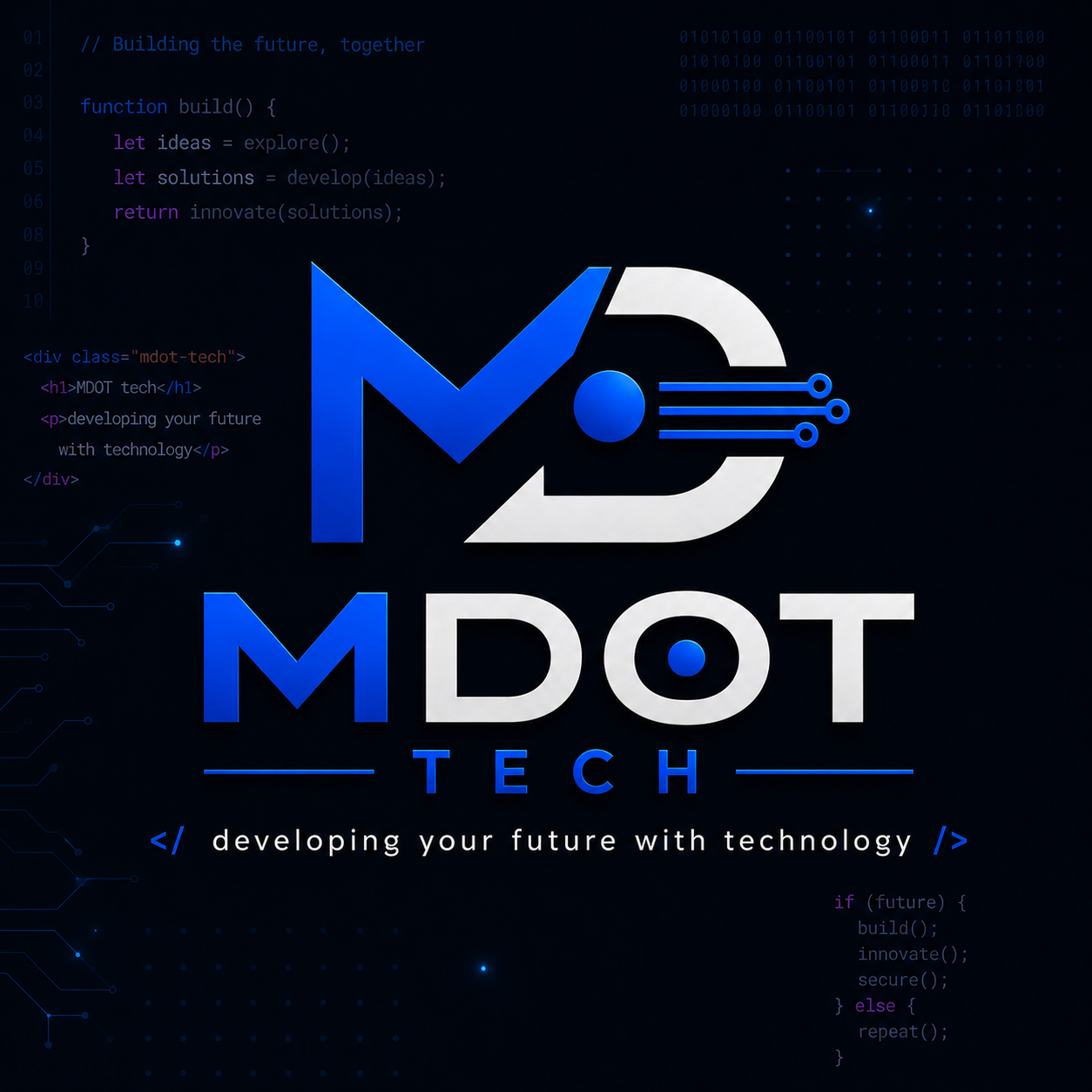 MDOT TECHS logo